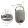 Techly ICASBL321GR altoparlante portatile/da festa mono altoparlante portatile grigio 5 W