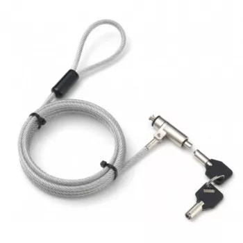 Techly Wedge-Lock sistema di sicurezza lucchetto per cavo notebook 1,8 m