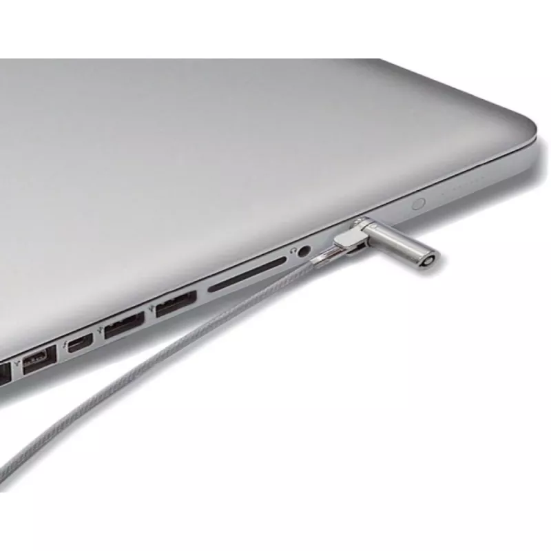Techly Wedge-Lock sistema di sicurezza lucchetto per cavo notebook 1,8 m
