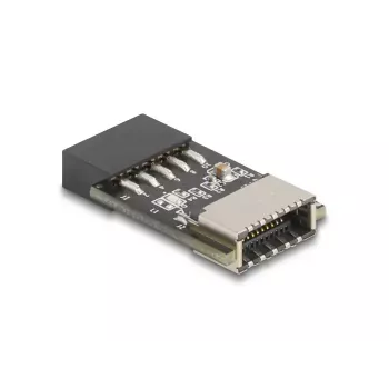 Delock adattatore da USB 2.0 pin header femmina a USB Type-E Key A interno femmina