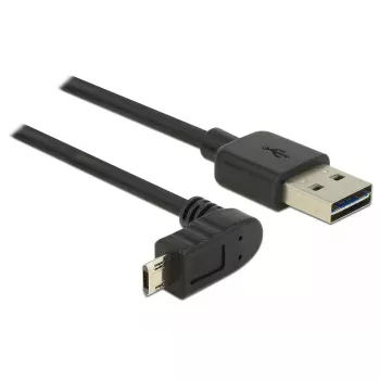 Cavo USB DeLOCK 83848 USB 2.0 1 m USB A Micro-USB B nero