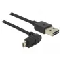Cavo USB DeLOCK 83848 USB 2.0 1 m USB A Micro-USB B nero