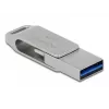 Chiavetta USB DeLOCK 32GB USB-C Type-A case in metallo