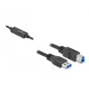 Cavo USB DeLOCK 85379 USB 3.2 Gen 1 5 m USB A USB B nero