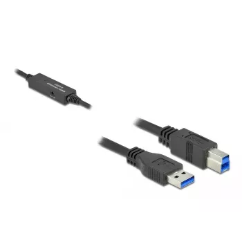 Cavo USB DeLOCK 85379 USB 3.2 Gen 1 5 m USB A USB B nero