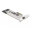 DeLOCK Mobile Rack scheda PCI Express per 1 x SSD M.2 NVMe Low Profile