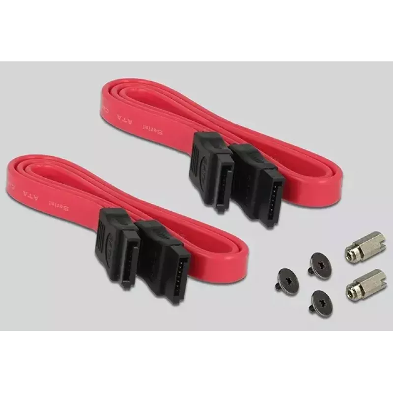 Adattatore DeLOCK 2x 67-pin M.2 Key B - 2x SATA 7-pin