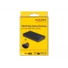 Case per SSD DeLOCK 42022 Case esterno USB 20 Gbps per 2 x SSD M.2 NVMe PCIe