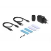 Case per SSD DeLOCK 42022 Case esterno USB 20 Gbps per 2 x SSD M.2 NVMe PCIe