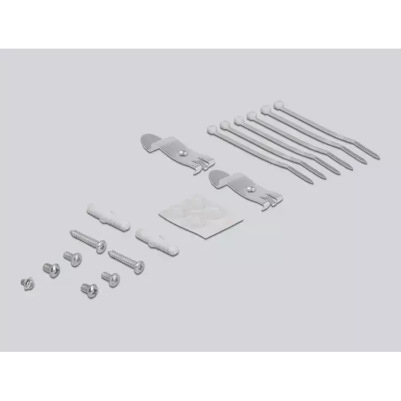Patch panel DeLOCK Keystone 6 porte nero