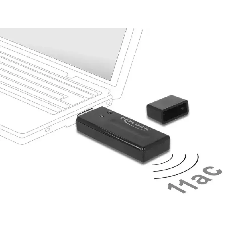 Scheda di rete DeLOCK 12463 WLAN 867 Mbit/s