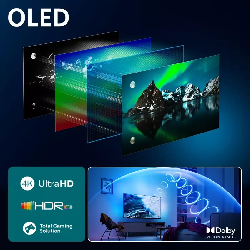 Televisore Philips 77OLED760/12 77