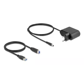 DeLOCK 64332 docking station USB 3.2 Gen 1 HDD SSD 2,5 3,5 nero