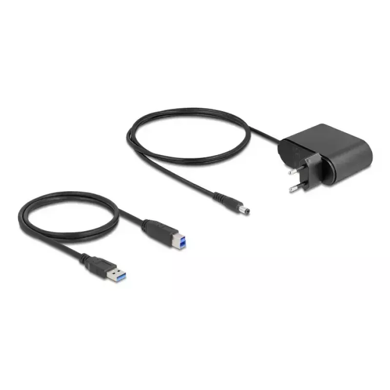 DeLOCK 64332 docking station USB 3.2 Gen 1 HDD SSD 2,5 3,5 nero