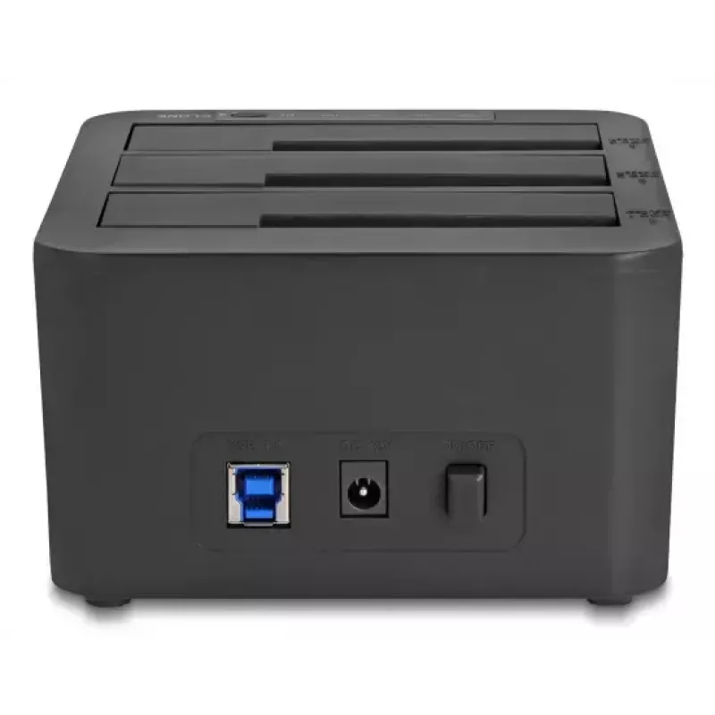 DeLOCK 64332 docking station USB 3.2 Gen 1 HDD SSD 2,5 3,5 nero
