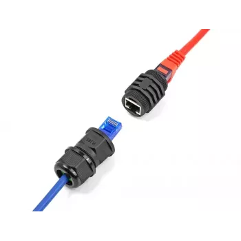 Modulo da incasso RJ45 Cat.6A DeLOCK IP67 antipolvere e impermeabile