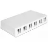 Kit di montaggio DeLOCK 86227 bianco