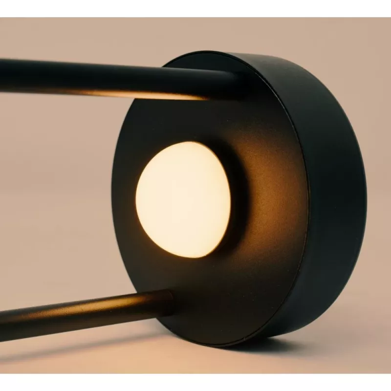 Techly I-LAMP-TABLE1 lampada da tavolo con sorgente luminosa non sostituibile 3 W LED nero