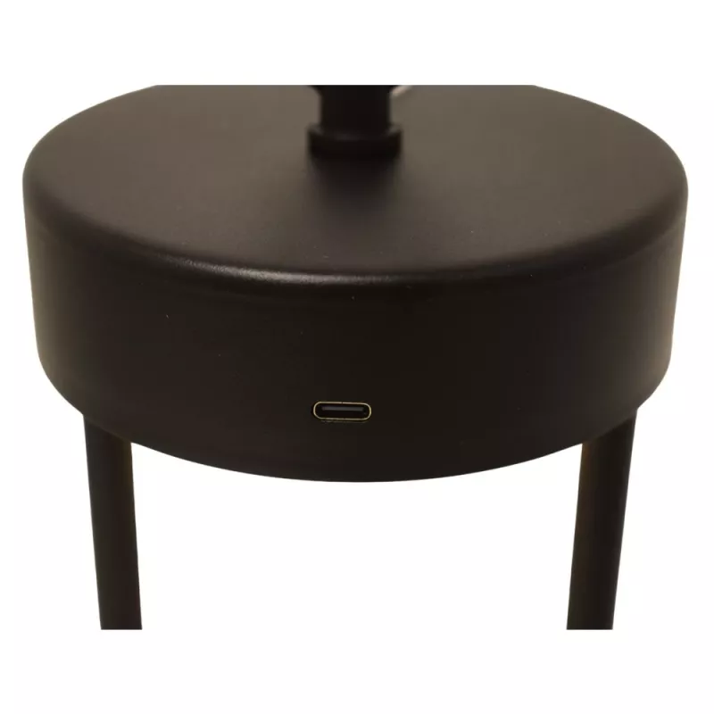 Techly I-LAMP-TABLE1 lampada da tavolo con sorgente luminosa non sostituibile 3 W LED nero