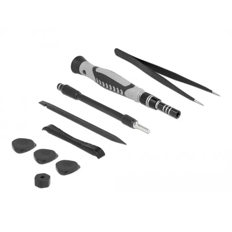 DeLOCK 64168 set di cacciaviti manuali cacciaviti di precisione larghezza 120 mm lunghezza 185 mm altezza 38 mm
