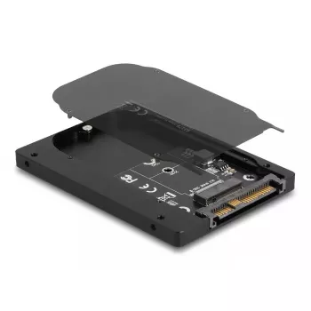 Custodia per SSD DeLOCK 63379 nero M.2 supporto per 1 unità