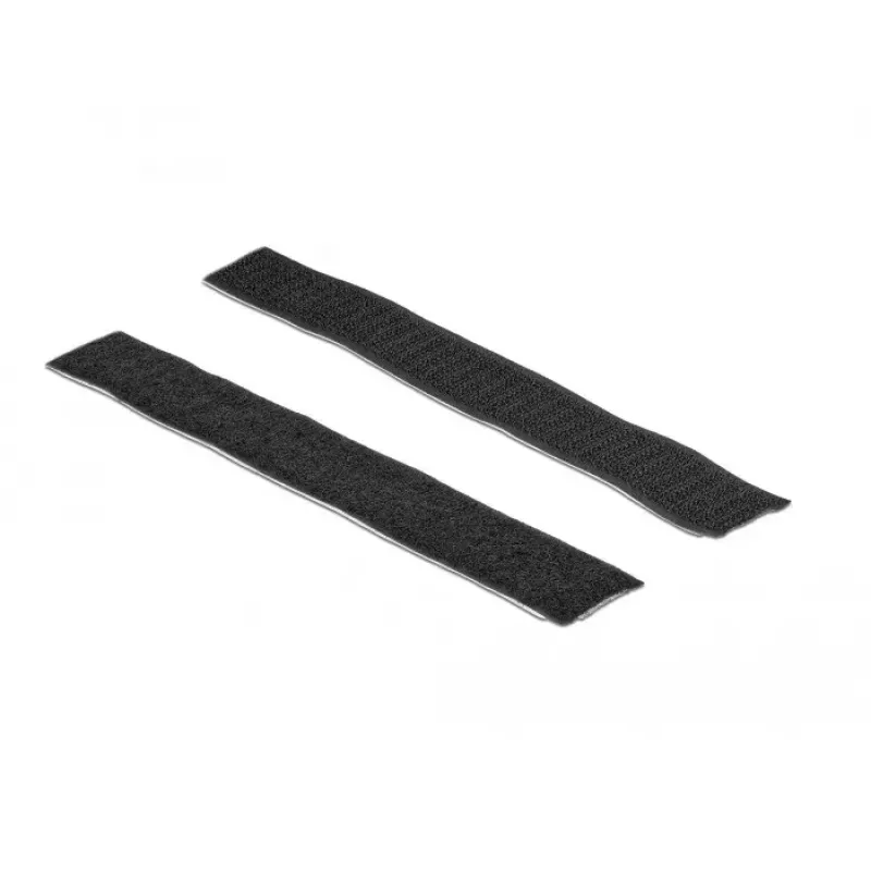 Fissaggio a velcro DeLOCK 19060 in plastica nero bianco 1 pz.