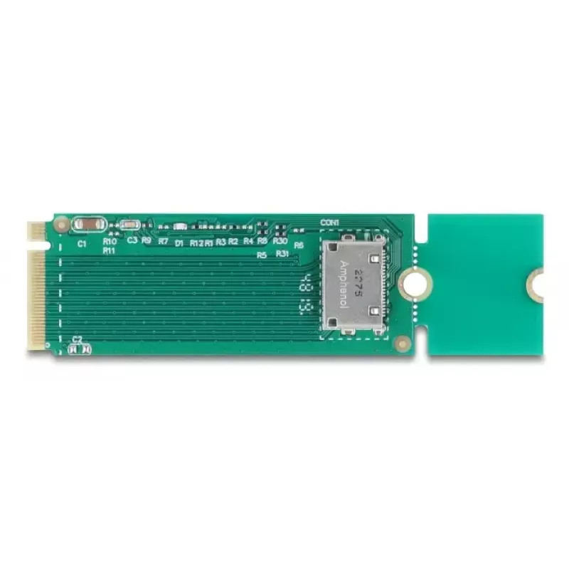 Schede/adattatori di interfaccia interni SFF-8612 DeLOCK 64348 M.2 SFF-8612 connettore maschio verde