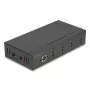 Hub di interfaccia DELOCK USB 2.0 Type-B su 4x USB 2.0 Type-A (480 Mbit/s), nero, case in metallo, alimentato DC