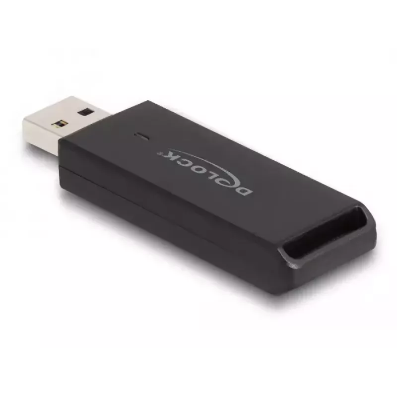 Lettore di schede DeLOCK 91002 USB nero MicroSD SD SDHC SDXC 5000 Mbit/s