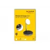 Caricabatterie wireless DeLOCK 66468 2 in 1 5 W 7,5 W 10 W 15 W