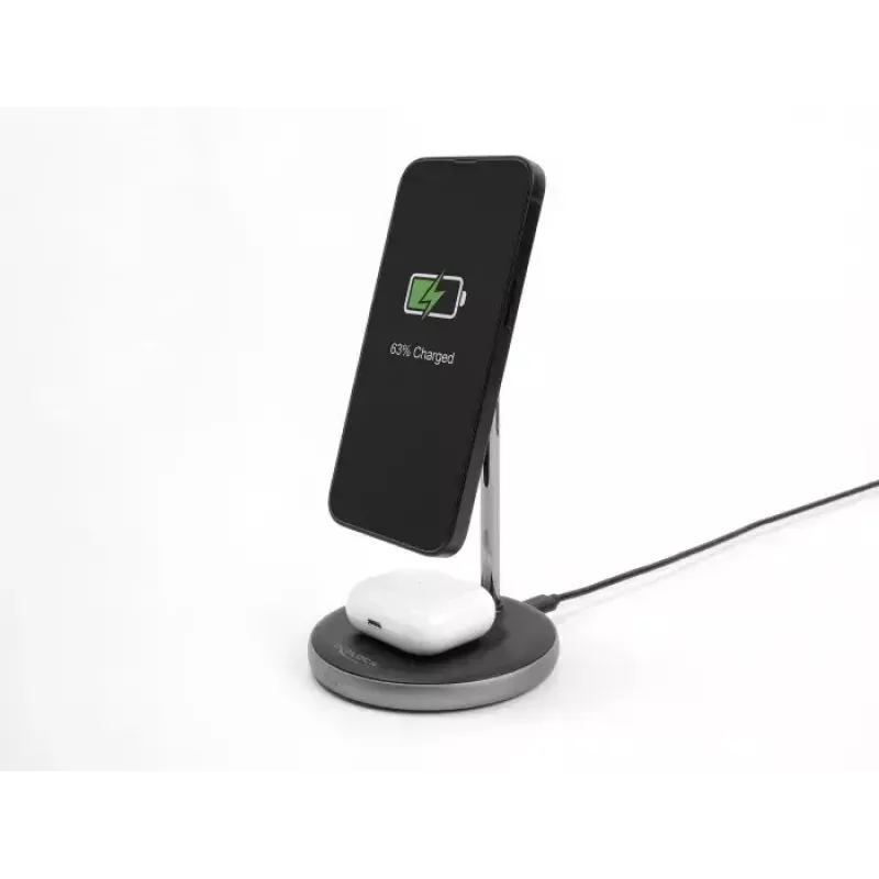 Caricabatterie wireless DeLOCK 66468 2 in 1 5 W 7,5 W 10 W 15 W