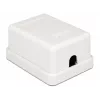 Presa a parete DeLOCK 86248 bianco 52mm x 25,5mm x 39mm