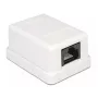 Presa a parete DeLOCK 86248 bianco 52mm x 25,5mm x 39mm