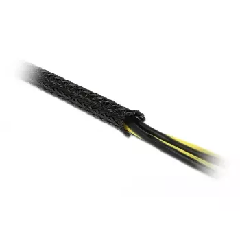 Guaina intrecciata DeLOCK 18904 10 m x 25 mm nero