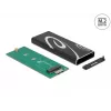 Case per SSD DeLOCK 42007 nero M.2