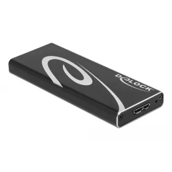 Case per SSD DeLOCK 42007 nero M.2
