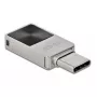 Chiavetta USB DeLOCK 16 GB USB-C 5 Gbps case in metallo