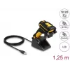 Lettore di codici a barre portatile DeLOCK 90586 1D 2D wireless Bluetooth stazione di ricarica a induzione