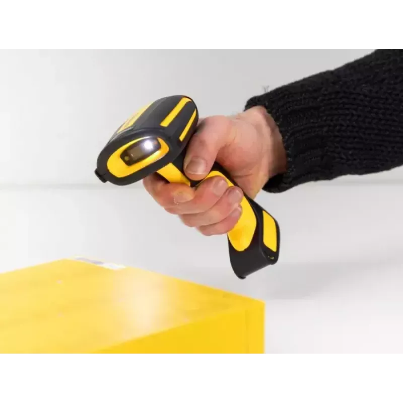 Lettore di codici a barre portatile DeLOCK 90586 1D 2D wireless Bluetooth stazione di ricarica a induzione