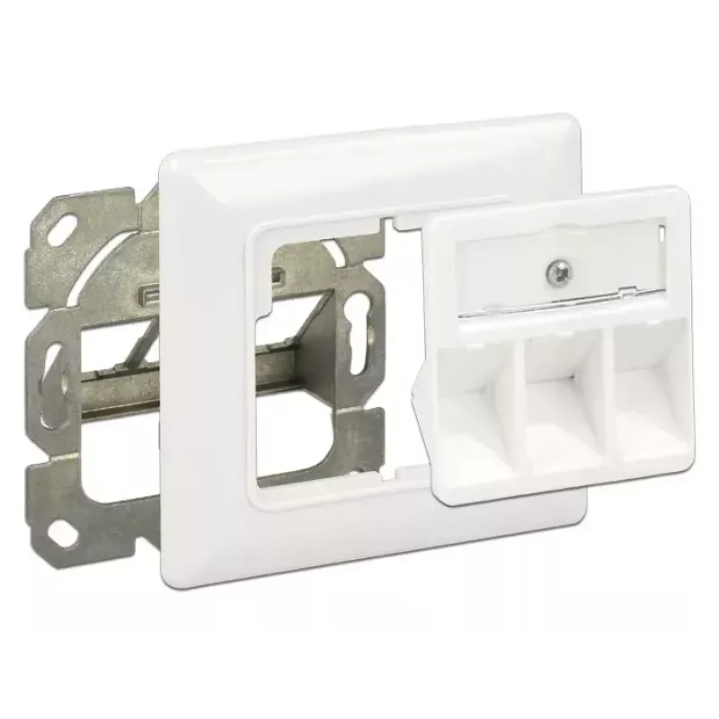 Presa RJ-45 DeLOCK 86194 argento bianco