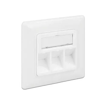 Presa RJ-45 DeLOCK 86194 argento bianco
