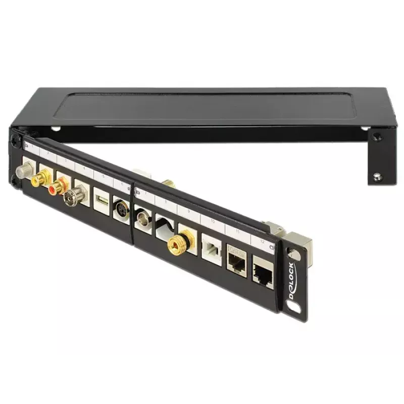 Rack a parete DeLOCK 43303 1U nero