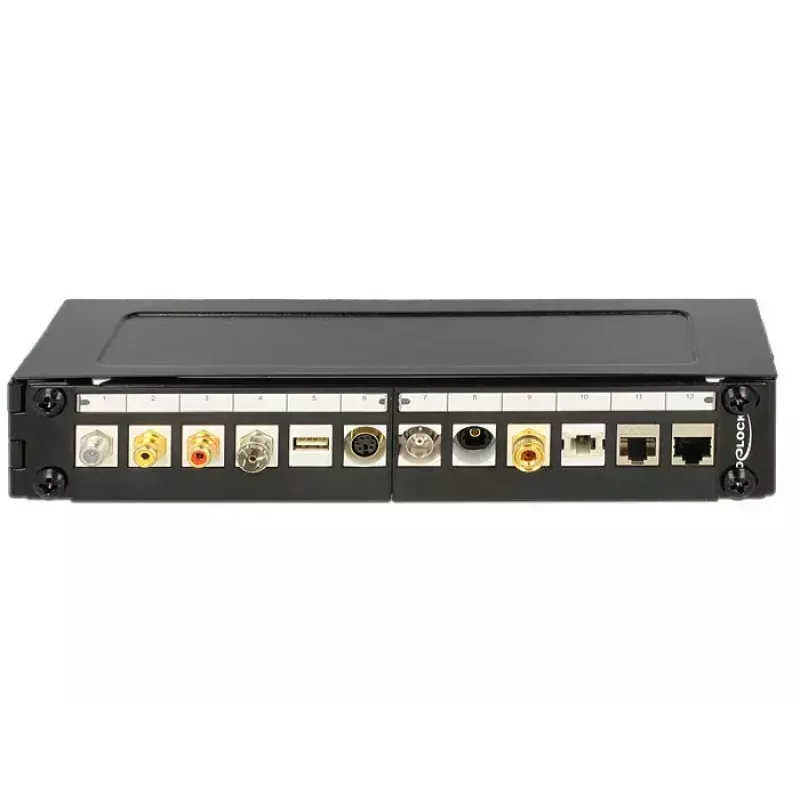 Rack a parete DeLOCK 43303 1U nero