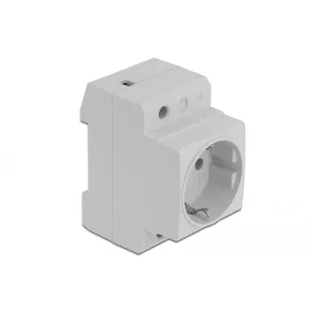 Presa CEE 7/3 DeLOCK 11472 grigio