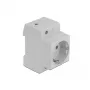 Presa CEE 7/3 DeLOCK 11472 grigio