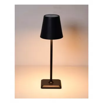 Techly I-LED LAMP-BK lampada da tavolo sorgente luminosa non sostituibile 3 W E nero