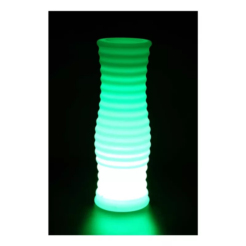 Techly I-LED vaso da fiori bianco plastica 1 pz.