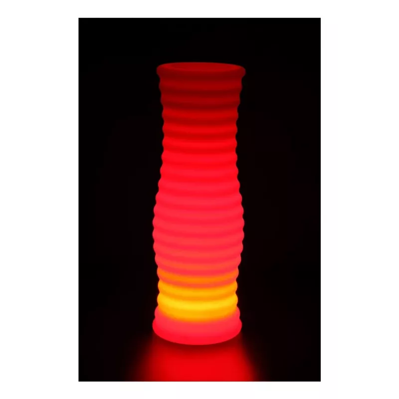 Techly I-LED vaso da fiori bianco plastica 1 pz.