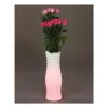 Techly I-LED vaso da fiori bianco plastica 1 pz.