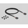 Pannello frontale DeLOCK 3,5 pollici USB 3.2 Gen 1 2 x USB Type-A HD-Audio